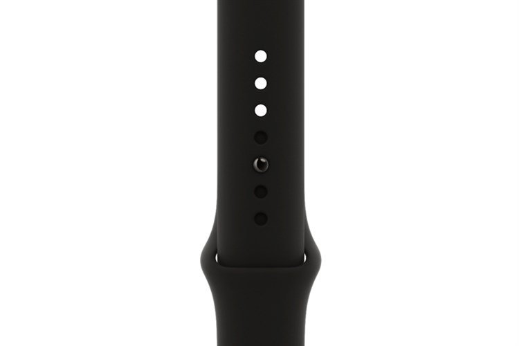 Đồng hồ thông minh Apple Watch S6 LTE 40mm viền thép dây silicone Màu Đen