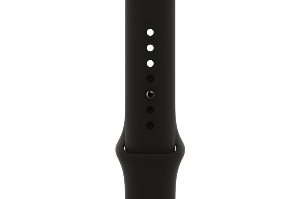 Đồng hồ thông minh Apple Watch S6 LTE 40mm viền thép dây silicone Màu Đen