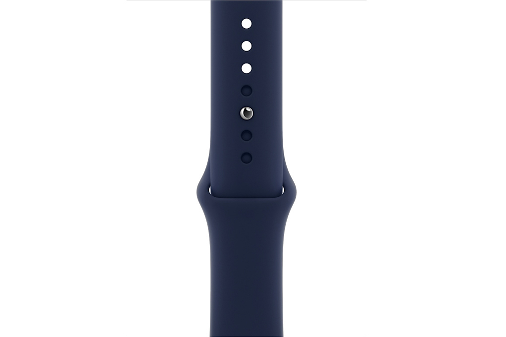 Đồng hồ thông minh Apple Watch S6 LTE 40mm viền thép dây silicone Màu Xanh Dương