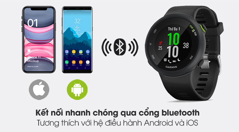 Đồng hồ thông minh Garmin Forerunner 45 42mm