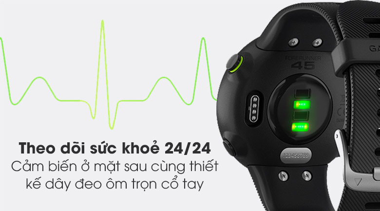 Đồng hồ thông minh Garmin Forerunner 45 42mm