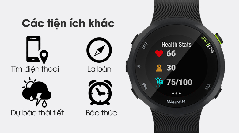 Đồng hồ thông minh Garmin Forerunner 45 42mm