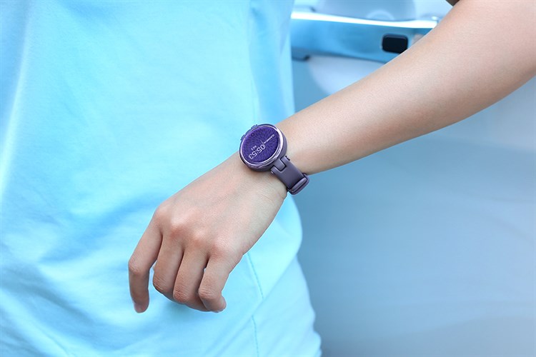 Garmin Lily 34.5mm dây silicone Màu Tím