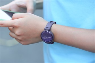 Garmin Lily 34.5mm dây silicone Màu Tím