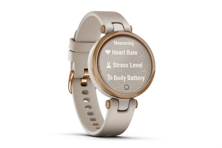 Garmin Lily 34.5mm dây silicone Màu Kem