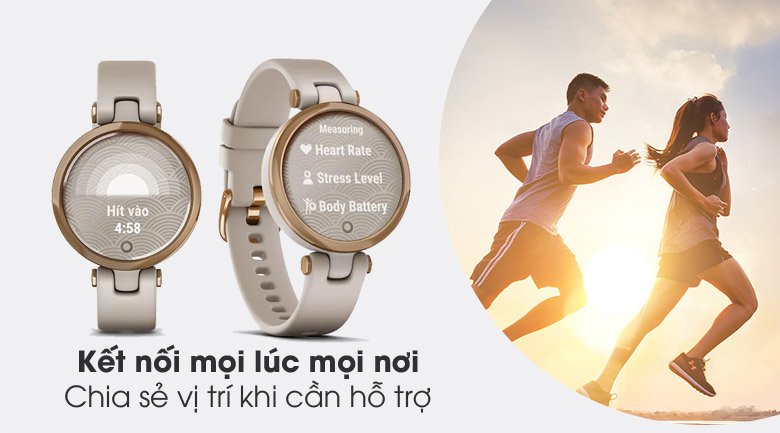 Đồng hồ thông minh Garmin Lily có thể chia sẻ vị trí mọi lúc mọi nơi