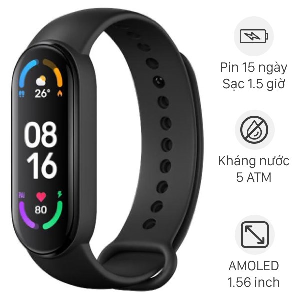 Vòng đeo tay thông minh Mi Band 6