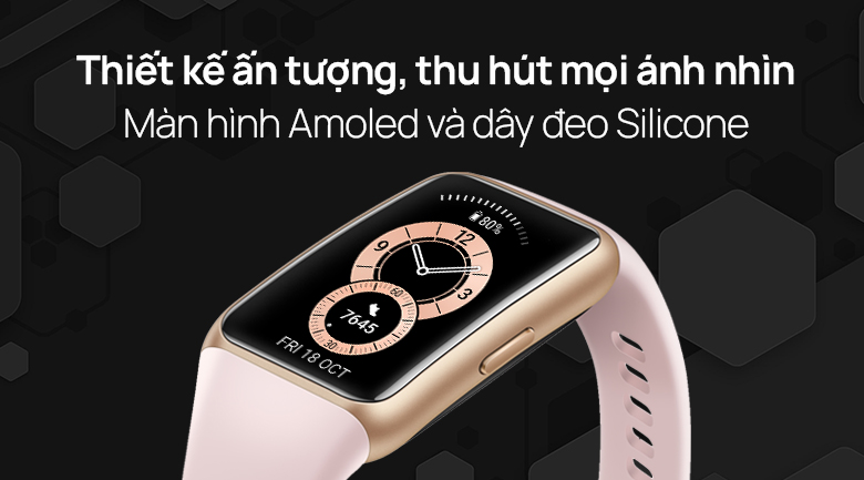 Huawei band 6 dây silicone