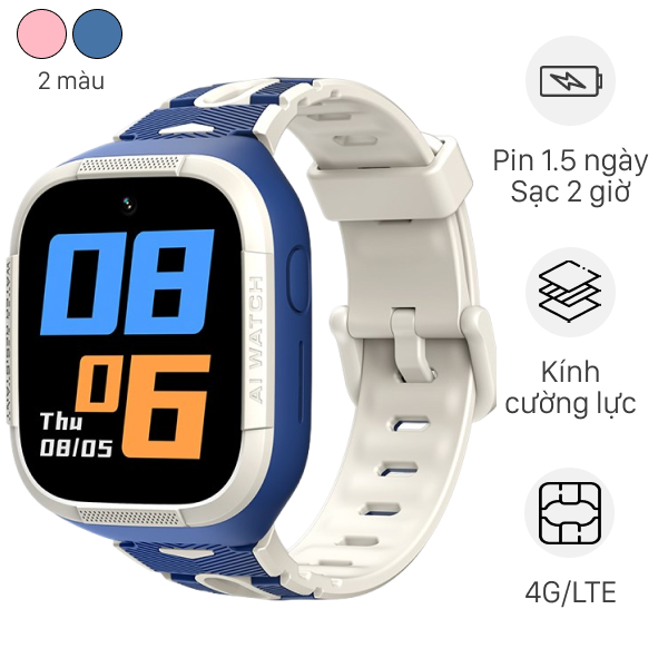 Kidcare S6 41.5mm dây silicone