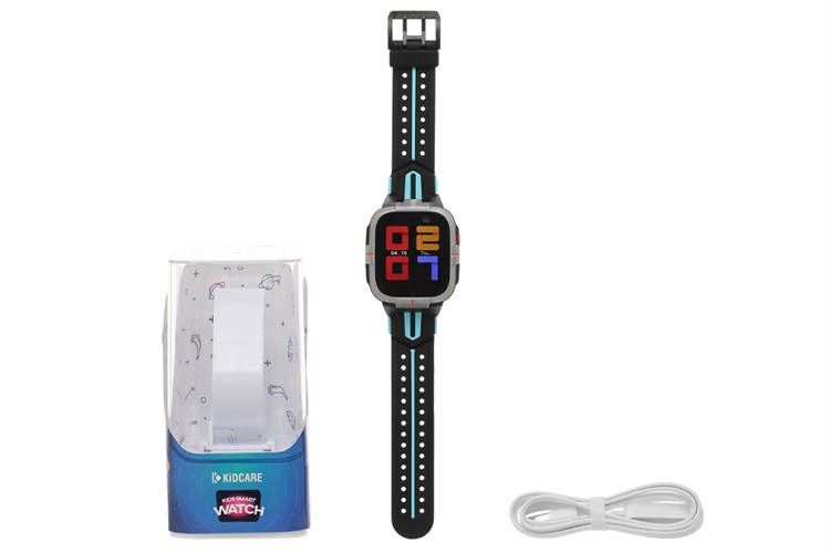 Đồng hồ định vị trẻ em Kidcare S8 4G Màu Đen