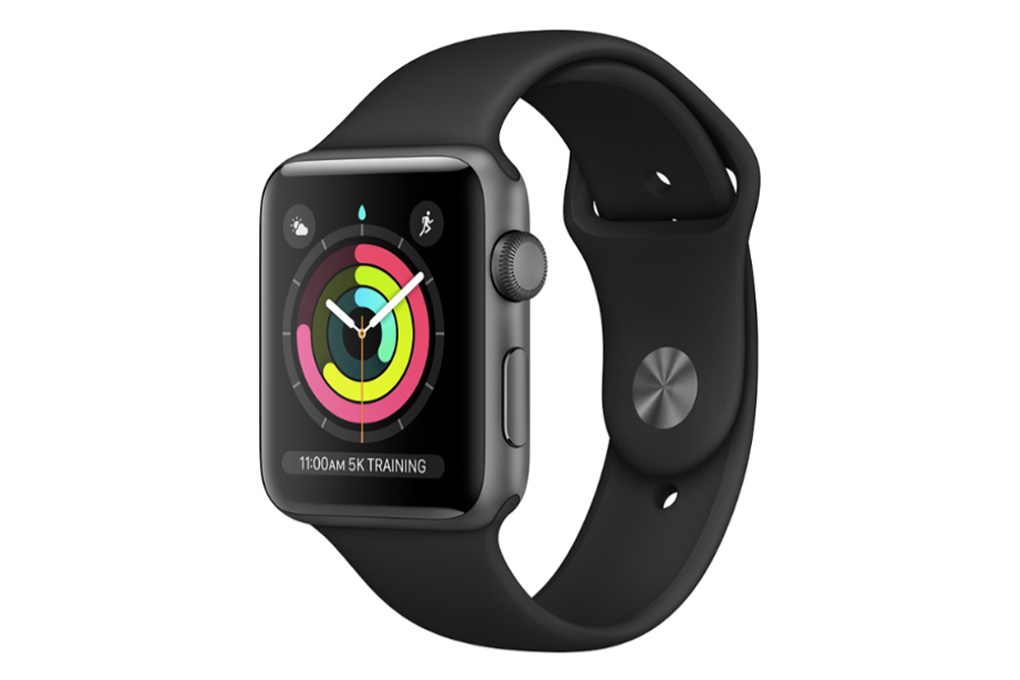 Đồng hồ thông minh Apple Watch S3 GPS 38mm viền nhôm dây silicone - 4