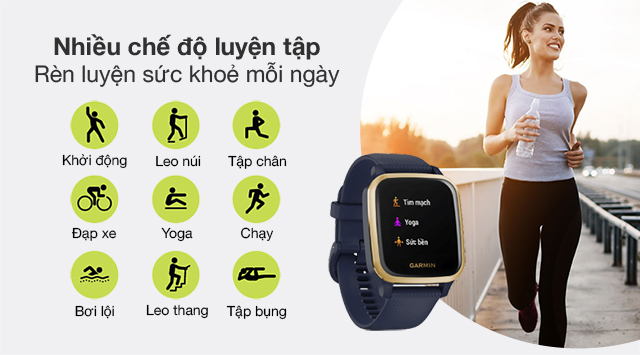 Đồng hồ thông minh Garmin Venu SQ Music 40.6mm