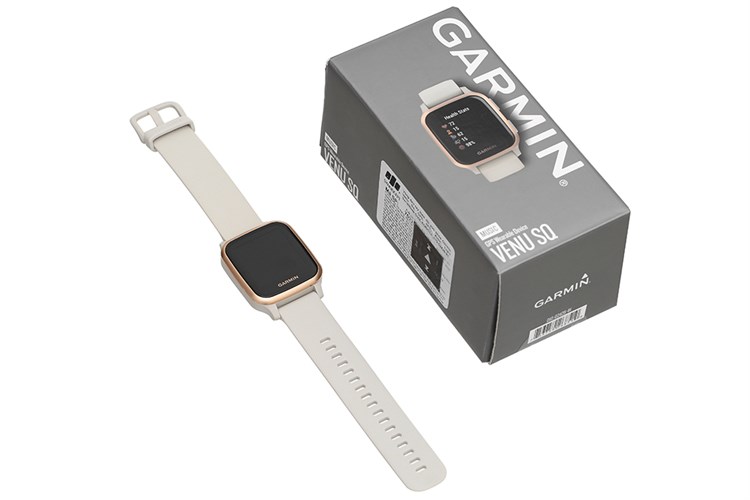 Đồng hồ thông minh Garmin Venu SQ Music 40.6mm Màu Vàng