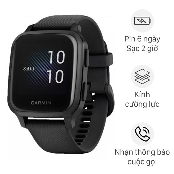 Đồng Hồ Thông Minh Garmin Venu Sq Music 40.6Mm