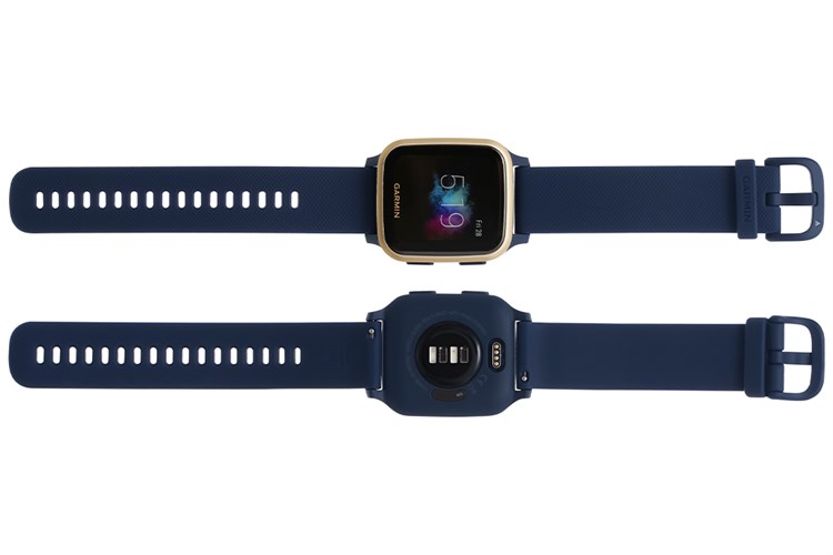 Đồng hồ thông minh Garmin Venu SQ Music 40.6mm Màu Xanh Dương