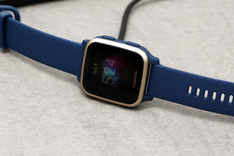 Đồng hồ thông minh Garmin Venu SQ Music 40.6mm Màu Xanh Dương