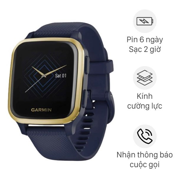 Đồng hồ thông minh Garmin Venu SQ Music 40.6mm