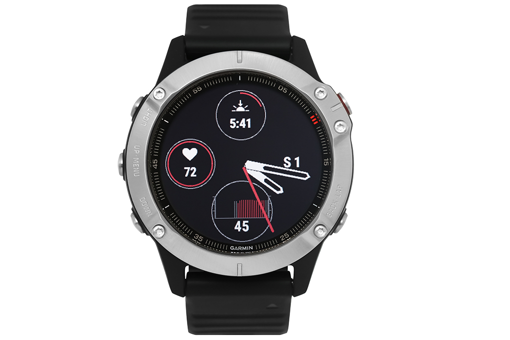 Siêu thị đồng hồ thông minh Garmin Fenix 6 dây silicone đen