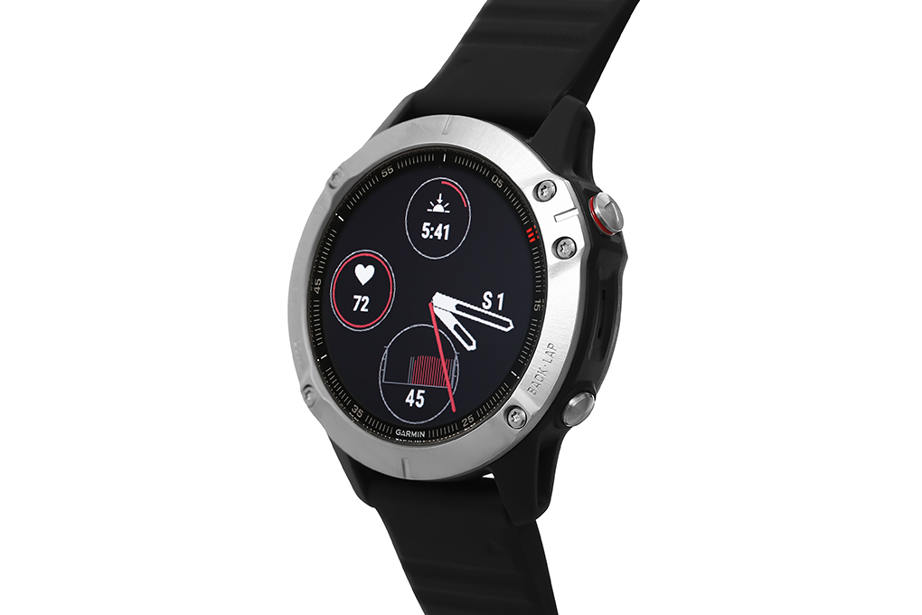 Mua đồng hồ thông minh Garmin Fenix 6 dây silicone đen