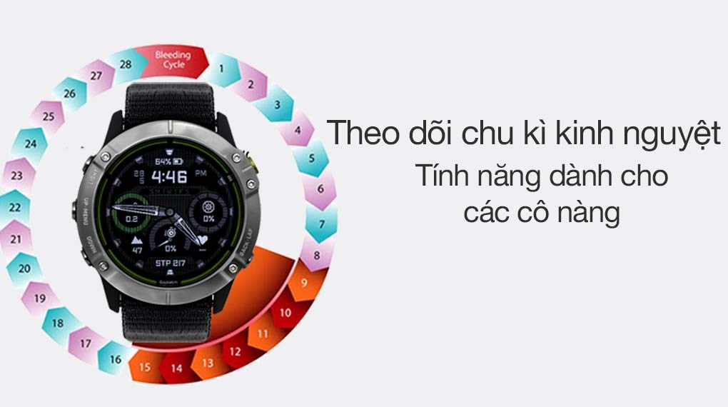 Đồng hồ thông minh Garmin Enduro 51mm Xám