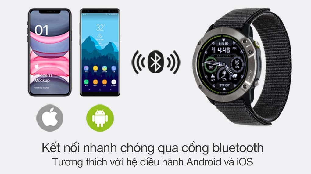 Đồng hồ thông minh Garmin Enduro 51mm Xám