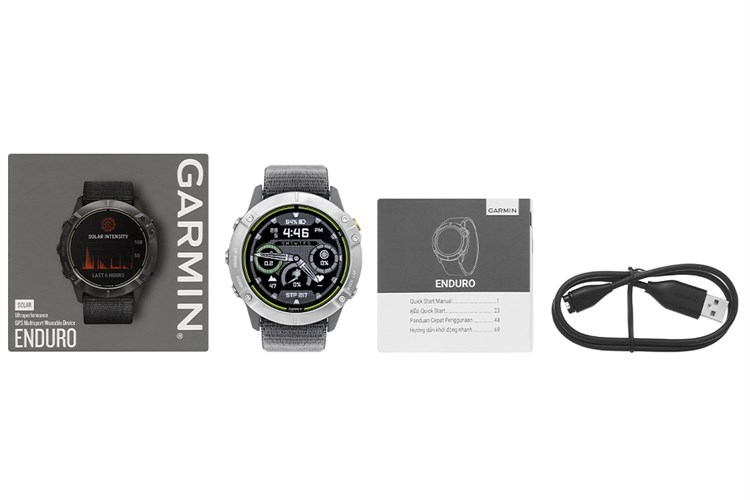 Đồng hồ thông minh Garmin Enduro 51mm Xám Màu Xám
