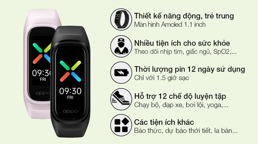 Vòng đeo tay thông minh Oppo Band