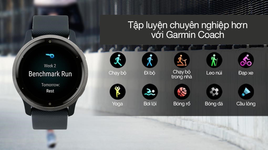 Đồng hồ thông minh Garmin Venu 2 45.4mm