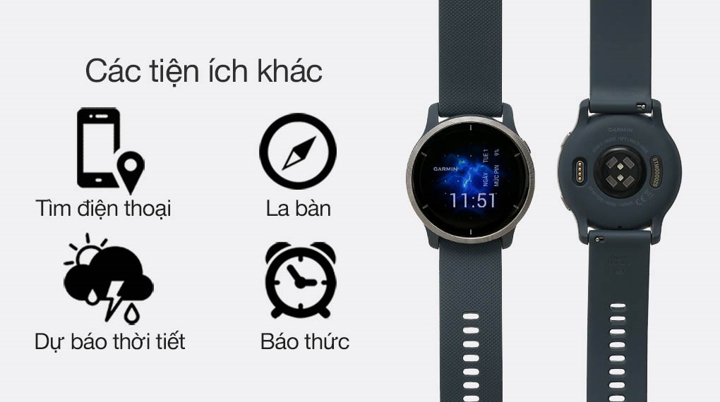 Đồng hồ thông minh Garmin Venu 2 45.4mm