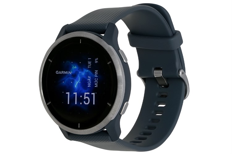 Đồng hồ thông minh Garmin Venu 2 45.4mm Màu Xanh Dương