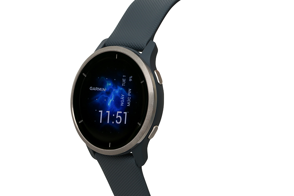 Đồng hồ thông minh Garmin Venu 2 45.4mm Màu Xanh Dương