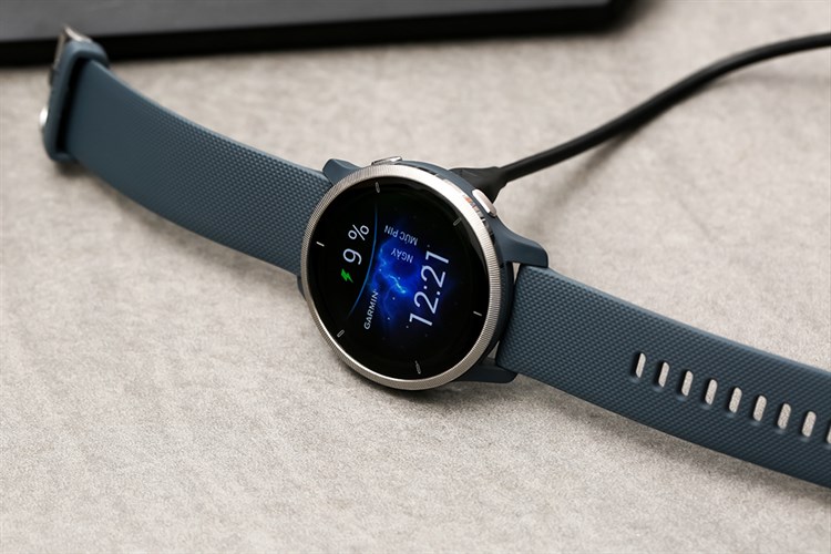 Đồng hồ thông minh Garmin Venu 2 45.4mm Màu Xanh Dương