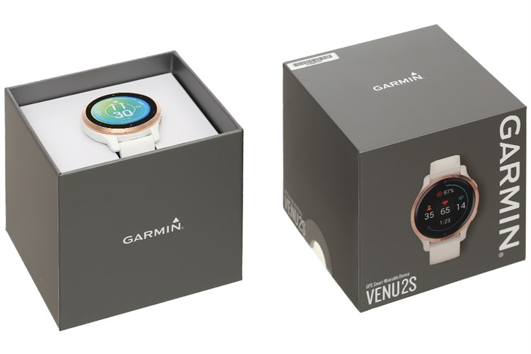 Đồng hồ thông minh Garmin Venu 2S 40.4mm Màu Trắng