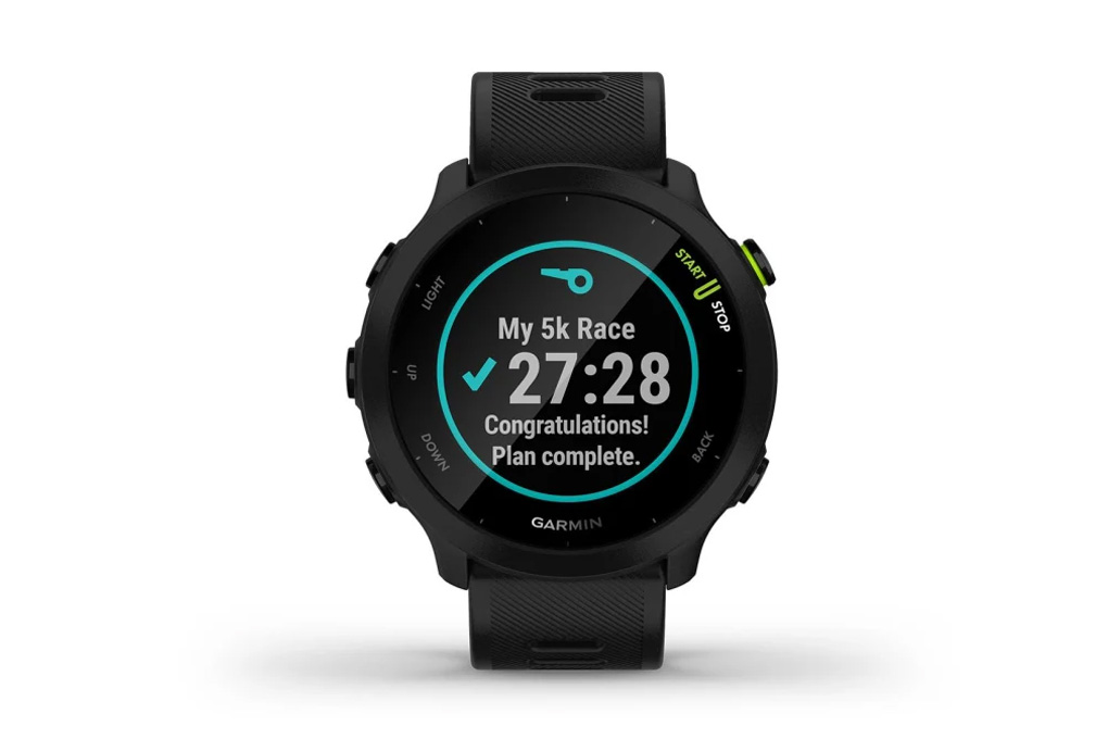 Garmin Forerunner 55 42mm dây silicone Màu Đen