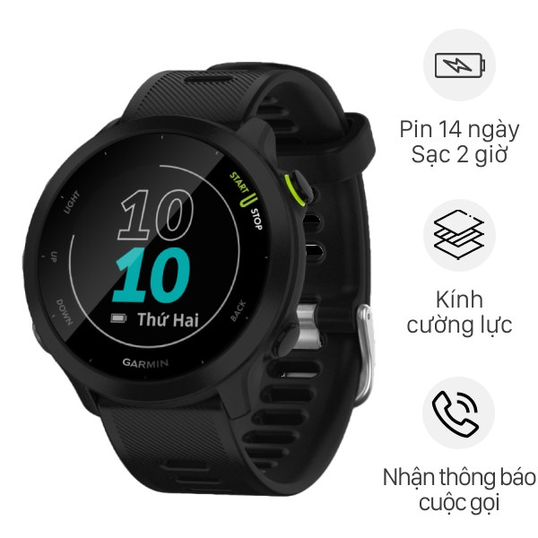 Garmin Forerunner 55 42mm dây silicone