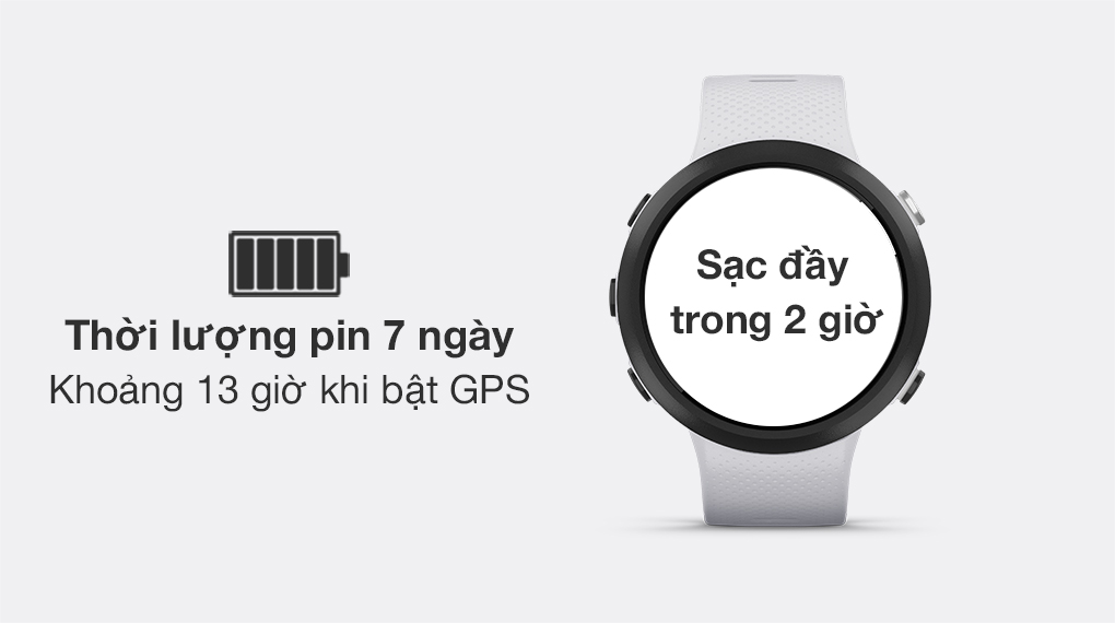 Đồng hồ thông minh Garmin Swim 2 dây silicone