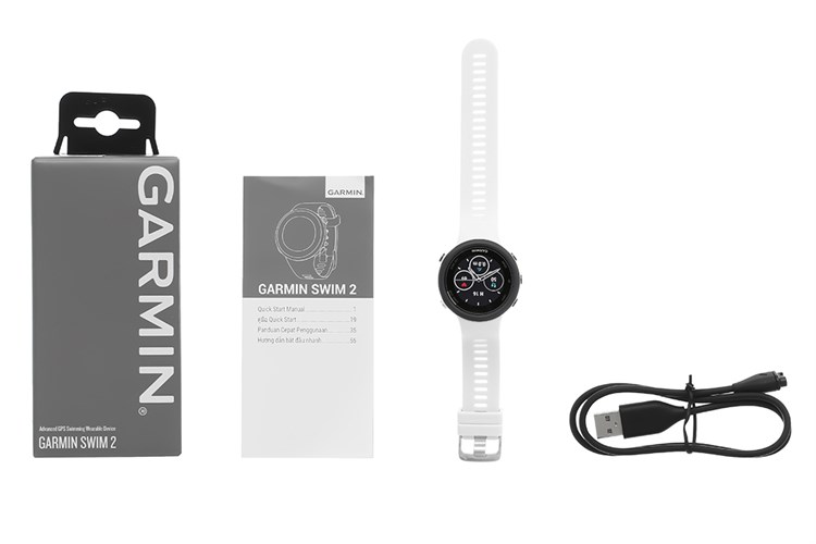 Đồng hồ thông minh Garmin Swim 2 dây silicone