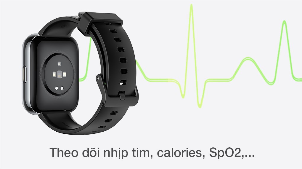 Đồng hồ thông minh realme Watch 2 Pro 42mm Đen