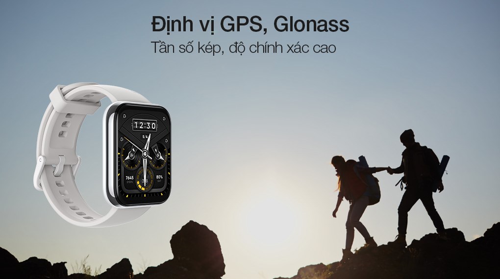 Đồng hồ thông minh Realme Watch 2 Pro 40.5mm Bạc