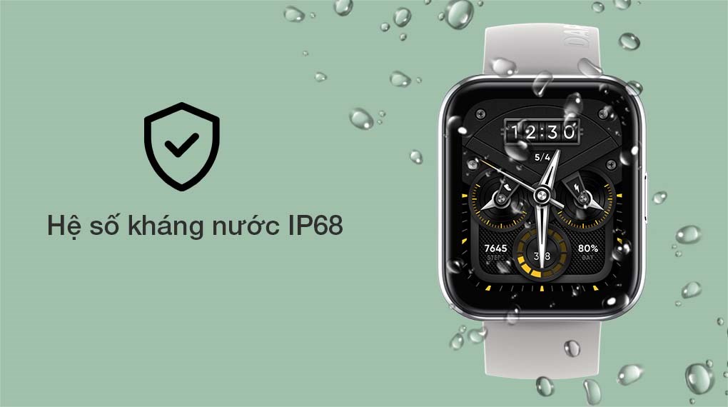 Đồng hồ thông minh Realme Watch 2 Pro 40.5mm Bạc