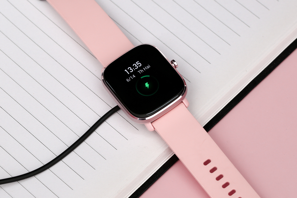 Đồng hồ thông minh Amazfit GTS 2 mini 40.5mm Màu Hồng