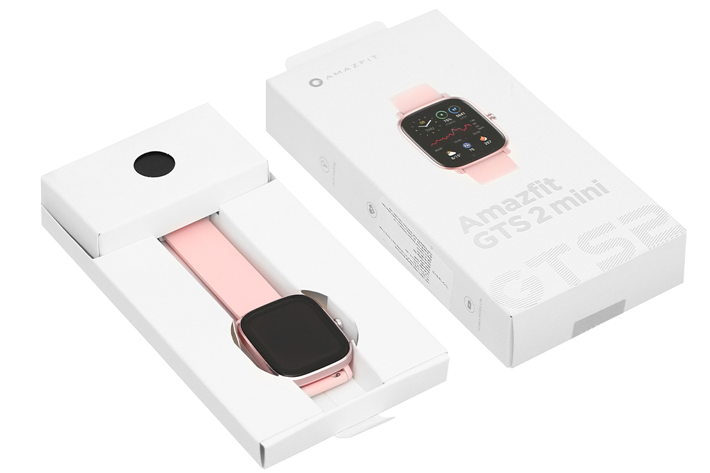 Đồng hồ thông minh Amazfit GTS 2 mini 40.5mm Màu Hồng