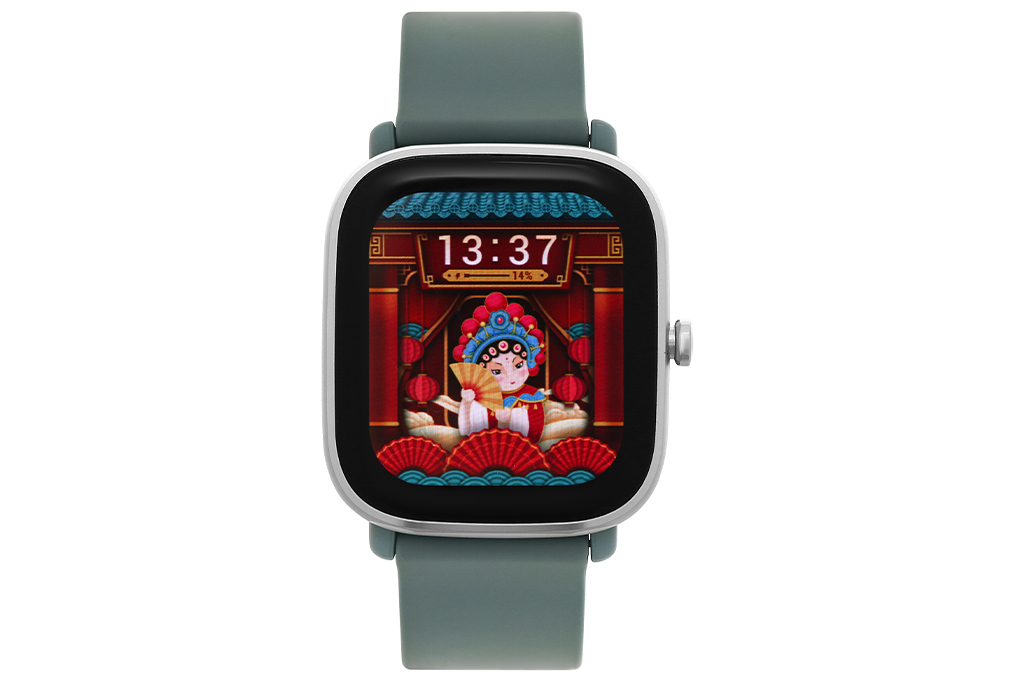 Đồng hồ thông minh Amazfit GTS 2 mini 40.5mm Màu Xanh lá