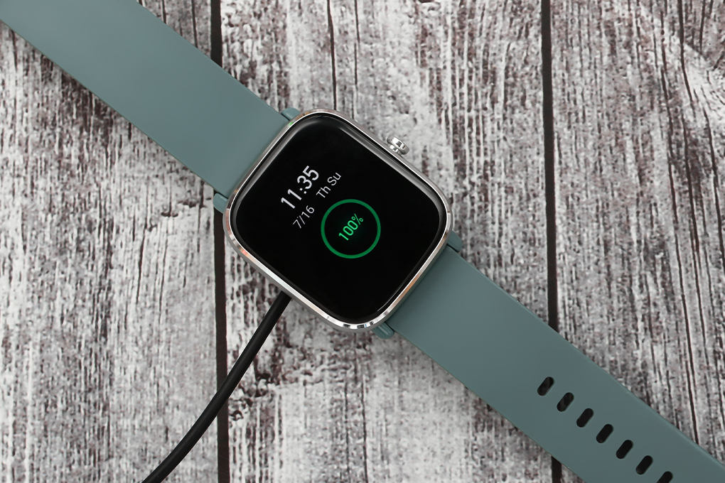 Đồng hồ thông minh Amazfit GTS 2 mini 40.5mm Màu Xanh lá