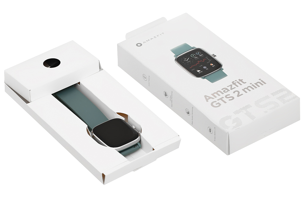 Đồng hồ thông minh Amazfit GTS 2 mini 40.5mm Màu Xanh lá