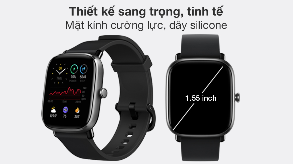 Đồng hồ thông minh Amazfit GTS 2 mini có thiết kế trẻ trung