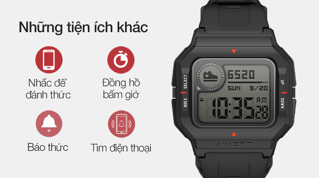 Đồng hồ thông minh Amazfit Neo còn nhiều tiện ích thú vị khác chờ bạn khám phá