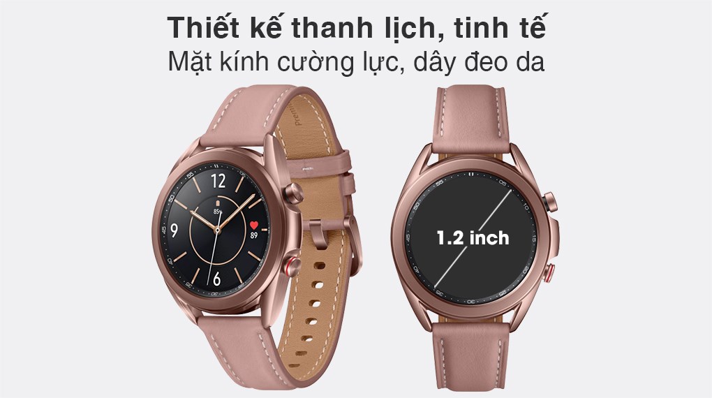 Đồng hồ thông minh Samsung Galaxy Watch 3 LTE 41mm Hồng