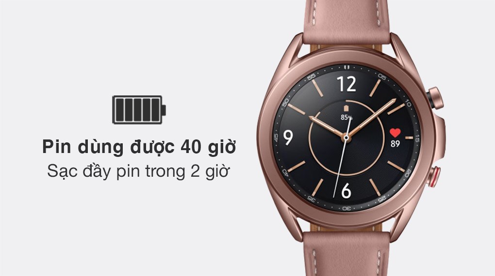 Đồng hồ thông minh Samsung Galaxy Watch 3 LTE 41mm Hồng