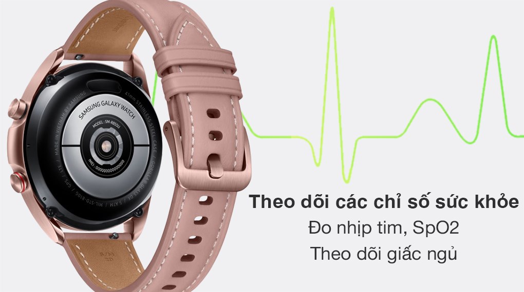 Đồng hồ thông minh Samsung Galaxy Watch 3 LTE 41mm Hồng